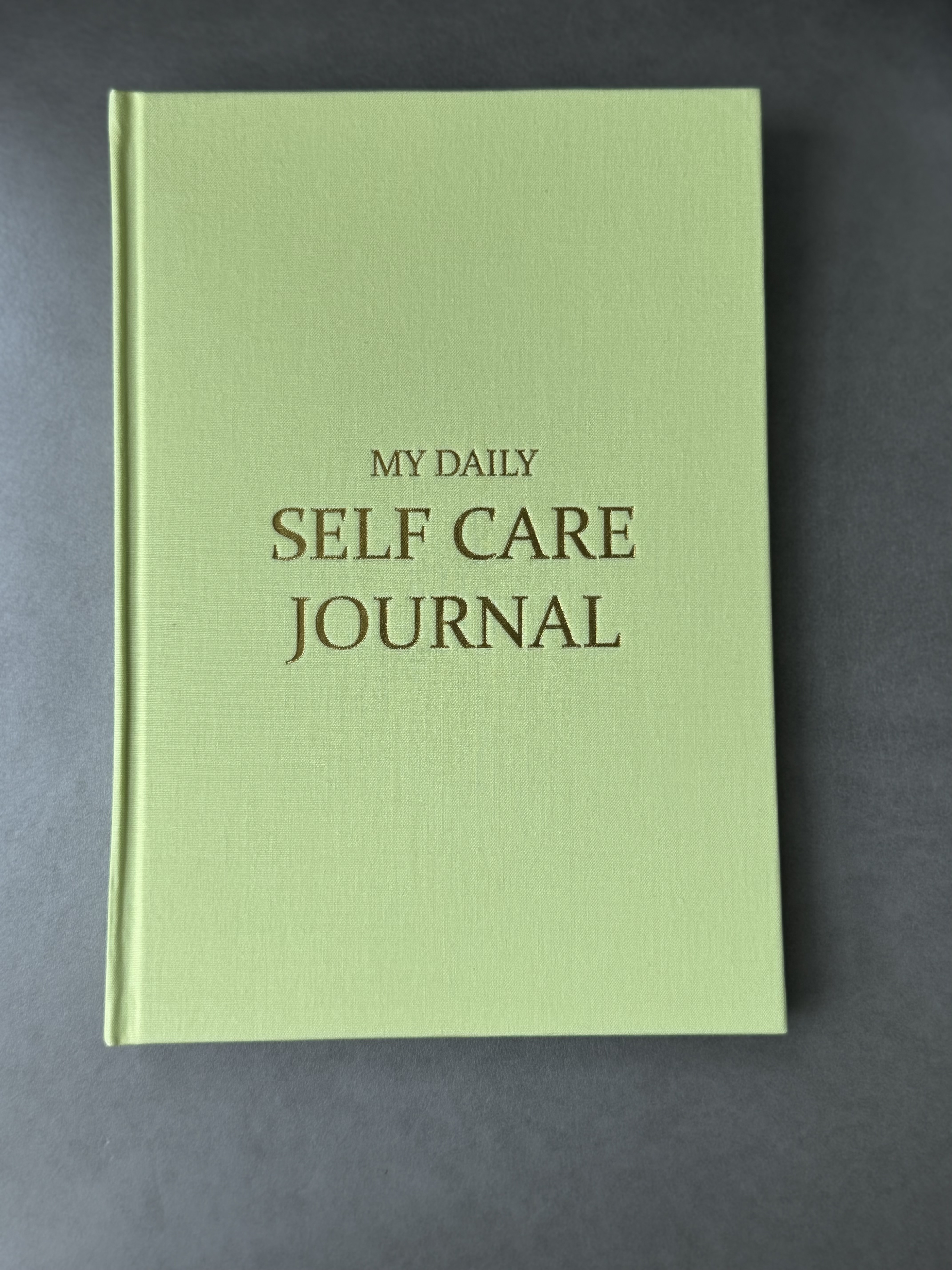 Daily Self Care Journal - Green