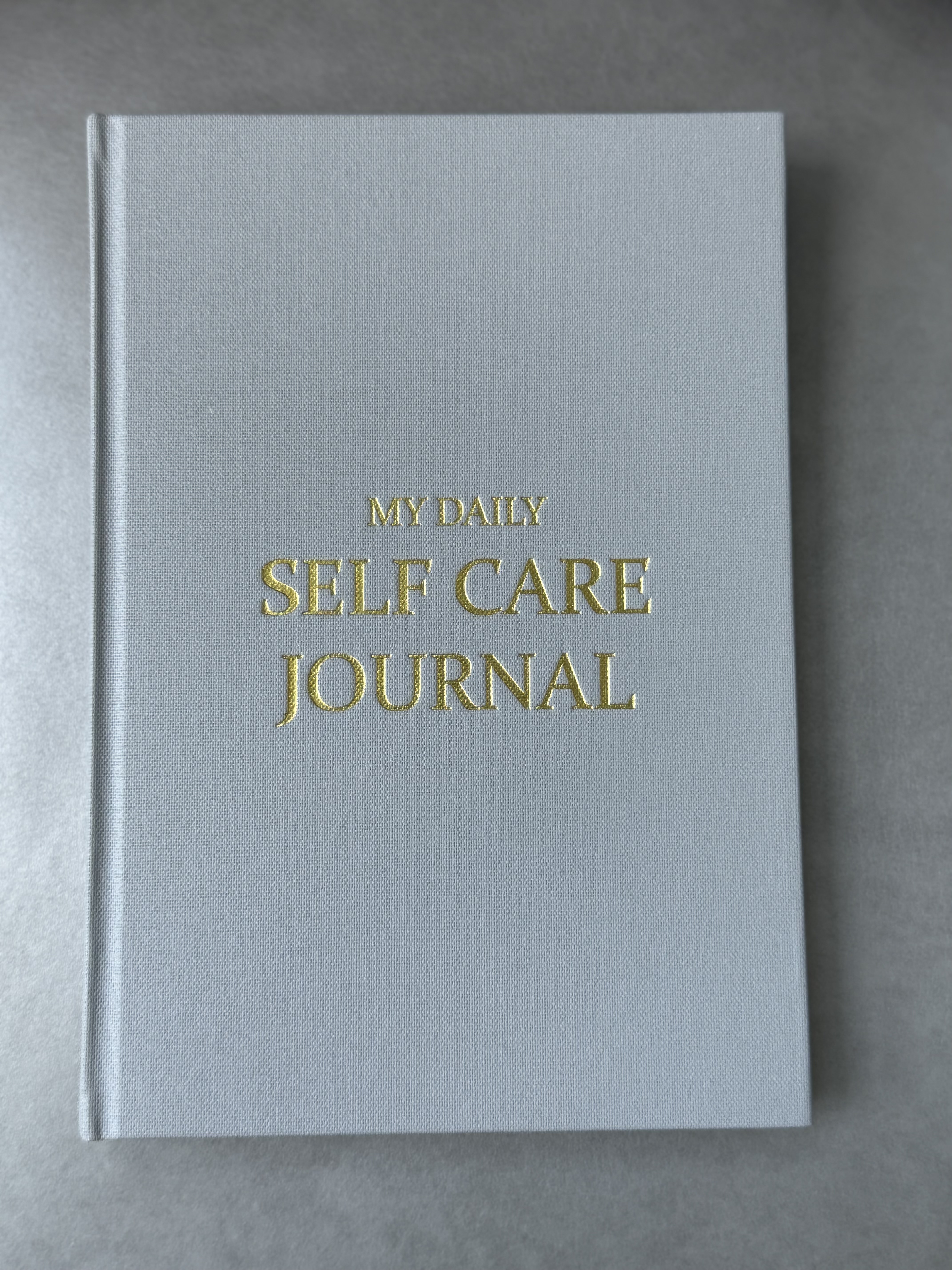 Daily Self Care Journal - Grey