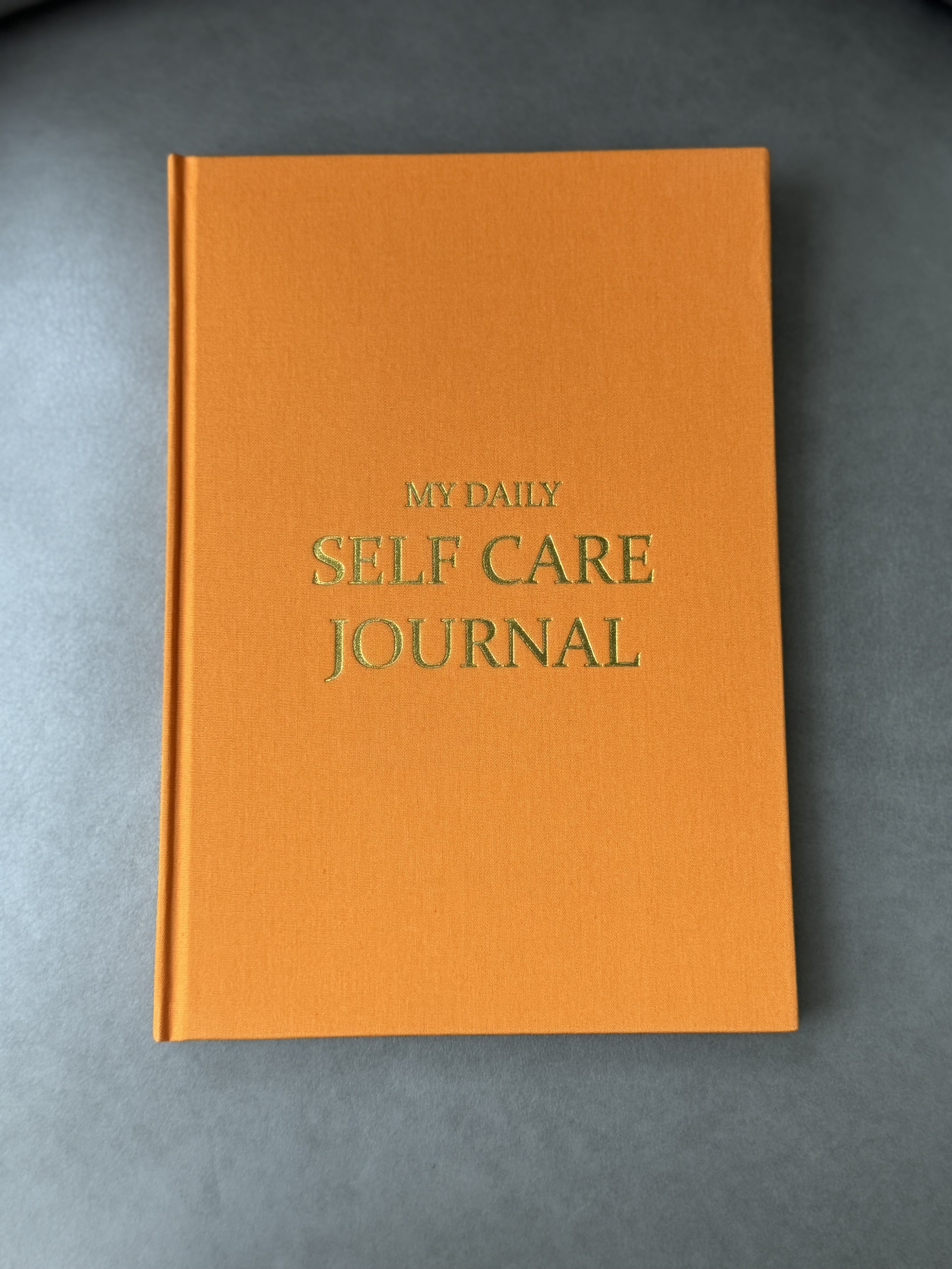 Daily Self Care Journal - Orange